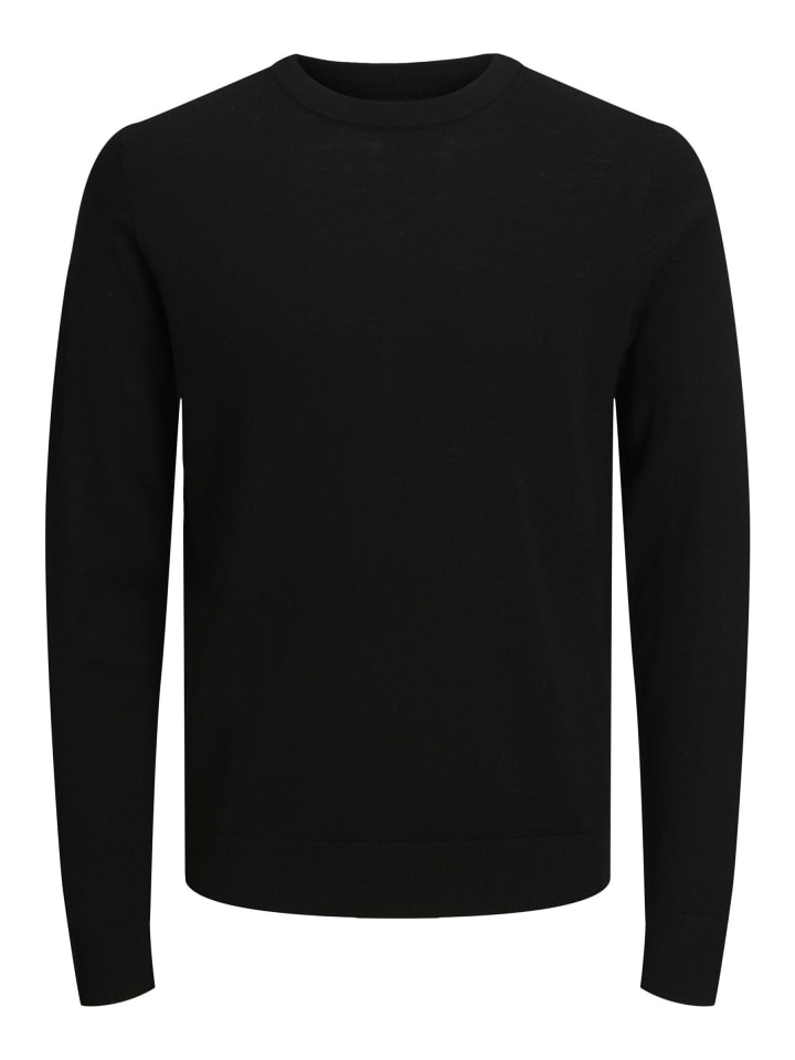 Черный вязаный свитер Jack & Jones
Черный вязаный свитер Jack & Jones