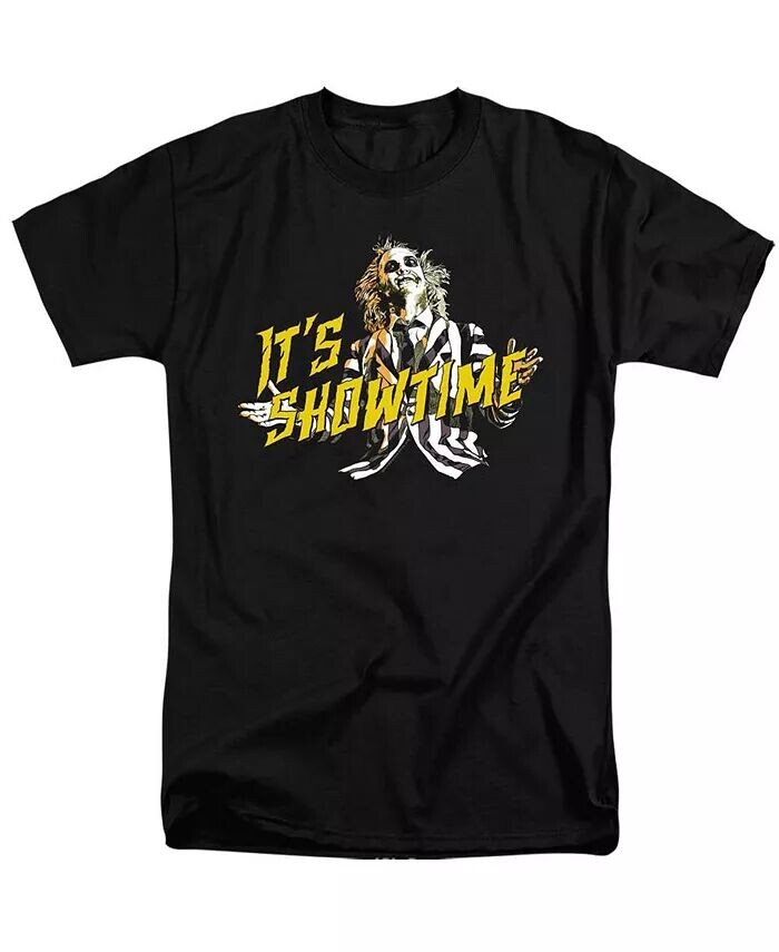 Мужская футболка Showtime с коротким рукавом для взрослых Beetlejuice, черный
Мужская футболка Showtime с коротким рукавом для взрослых Beetlejuice, черный