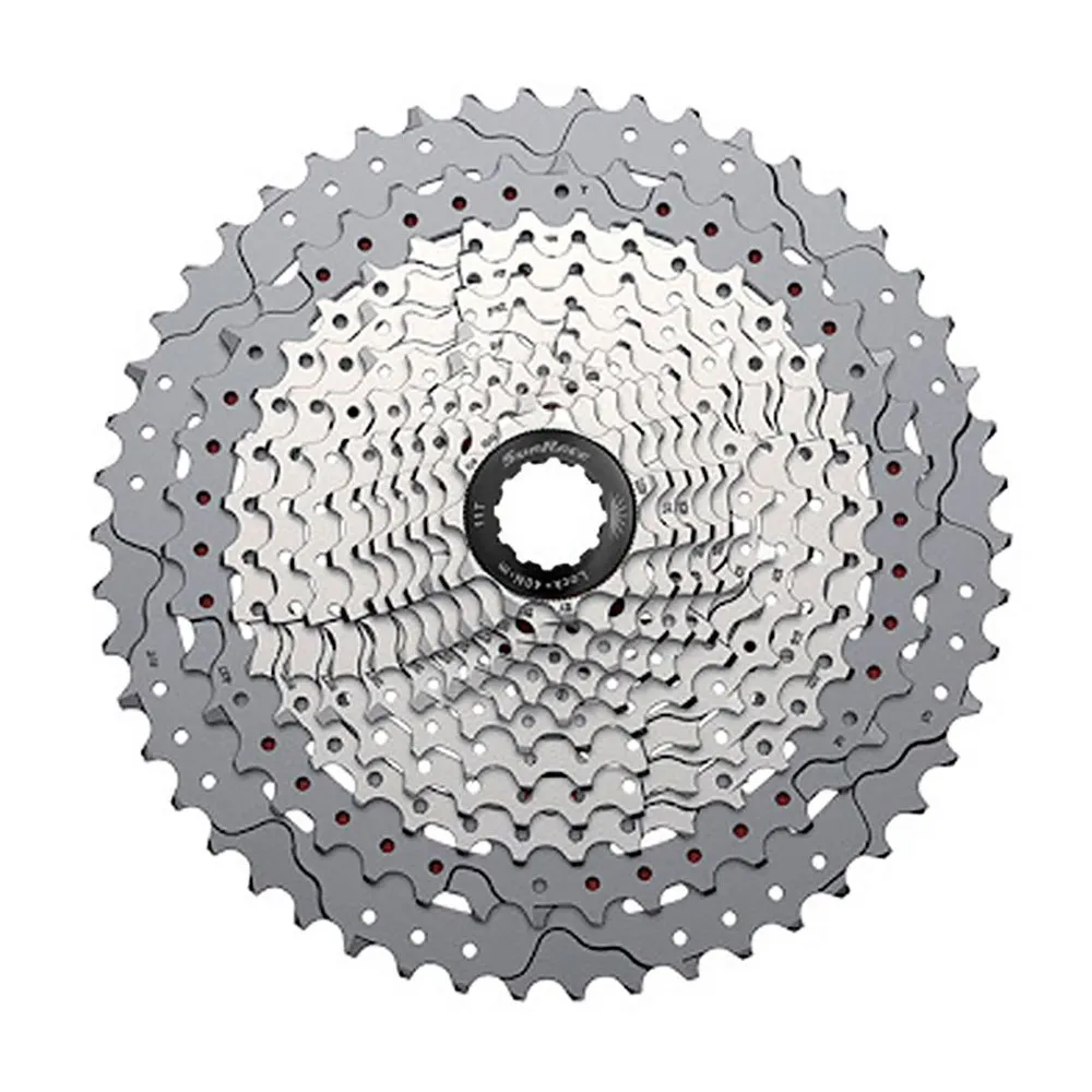 Велокассета SunRace MZ80, серебряный 
Велокассета SunRace MZ80, серебряный