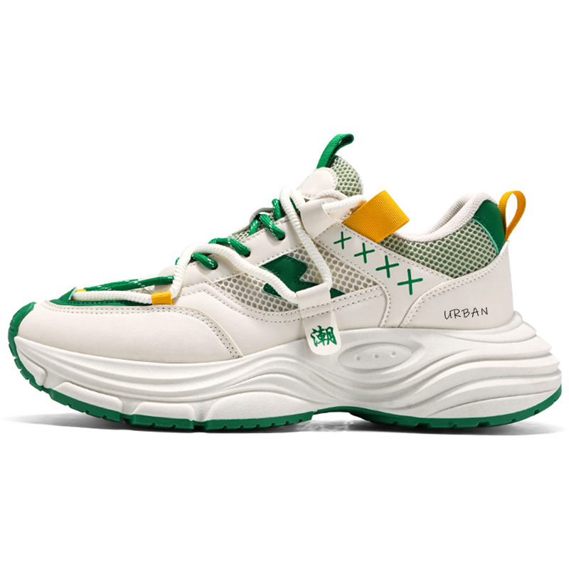 URBAN AUTHENTIC Антискользящие износостойкие массивные низкие кроссовки мужские бежево-зеленые, цвет Beige Green
URBAN AUTHENTIC Антискользящие износостойкие массивные низкие кроссовки мужские бежево-зеленые, цвет Beige Green