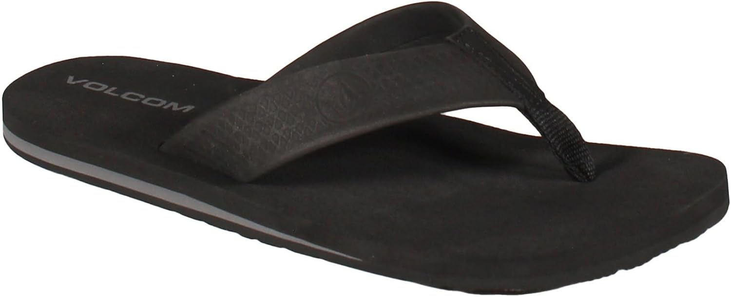 Мужские сандалии Volcom Daycation на шлепанцах - мягкая удобная стелька из вспененной пены с мягкой отделкой, черный
Мужские сандалии Volcom Daycation на шлепанцах - мягкая удобная стелька из вспененной пены с мягкой отделкой, черный