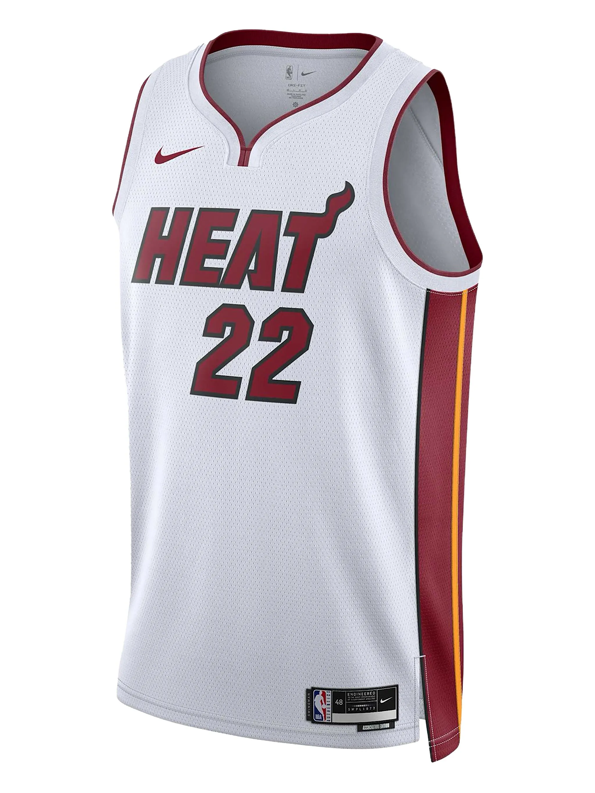 Майка NBA Miami Heat Association Edition 2022/23 Swingman Jersey Nike, белый
Майка NBA Miami Heat Association Edition 2022/23 Swingman Jersey Nike, белый