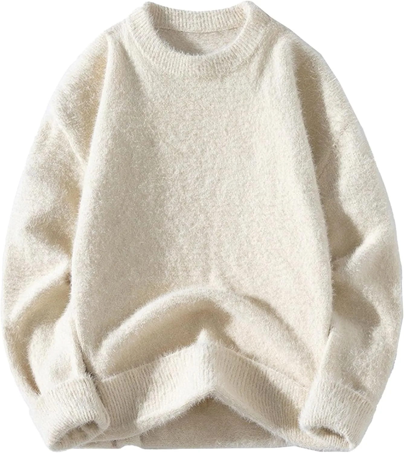 Мужской свитер DGHM-JLMY с круглым вырезом, вязаный, модный, приталенный, мягкий, однотонный
Мужской свитер DGHM-JLMY с круглым вырезом, вязаный, модный, приталенный, мягкий, однотонный