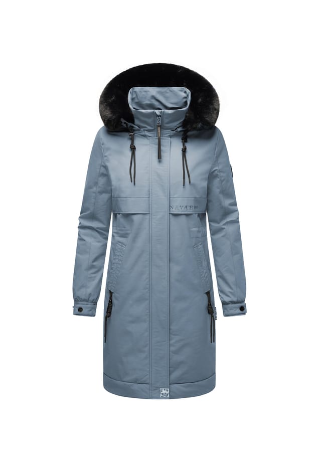 Короткое пальто спасение от холодной погоды 14 Navahoo, синий
Короткое пальто спасение от холодной погоды 14 Navahoo, синий