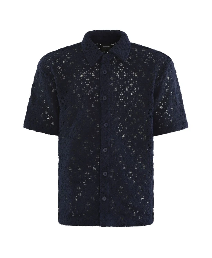 Кружевная рубашка с щитом, синяя Daily Paper, синий
Кружевная рубашка с щитом, синяя Daily Paper, синий