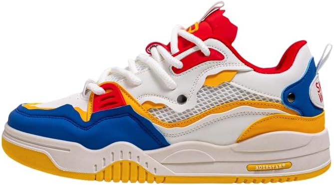 Мужские модные кроссовки на все сезоны - дизайн с веревочными ремешками, противоскользящие и удобные, отлично подходят для прогулок на улице и тренировок Hhhchpm, белый/желтый
Мужские модные кроссовки на все сезоны - дизайн с веревочными ремешками, противоскользящие и удобные, отлично подходят для прогулок на улице и тренировок Hhhchpm, белый/желтый