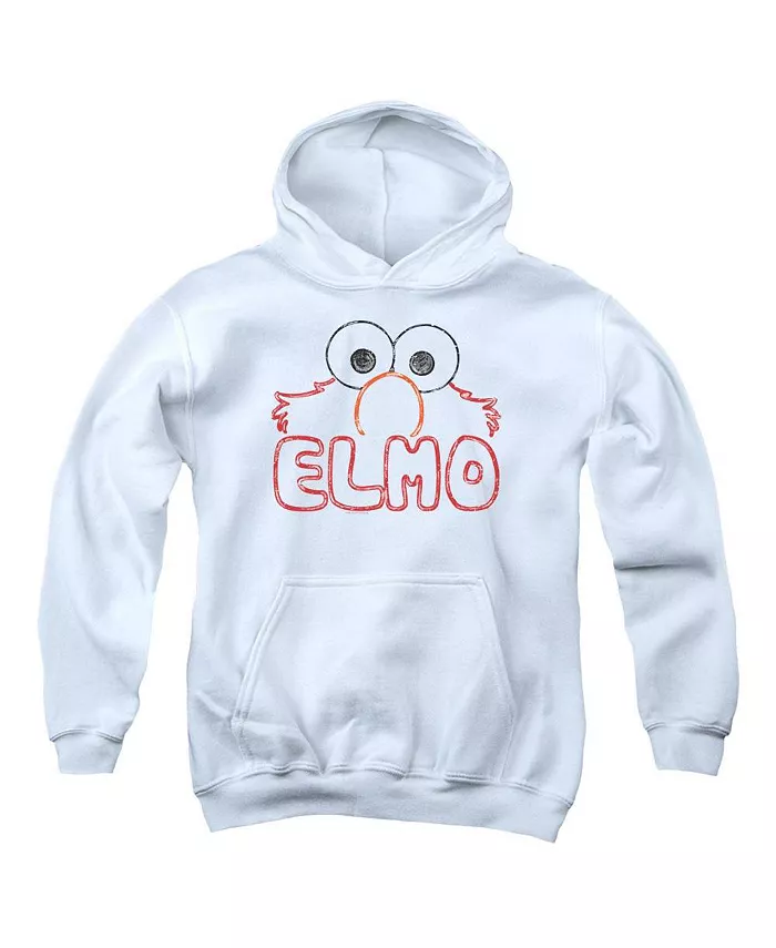 Толстовка с капюшоном «Письма Элмо» для молодежи Sesame Street, белый
Толстовка с капюшоном «Письма Элмо» для молодежи Sesame Street, белый
