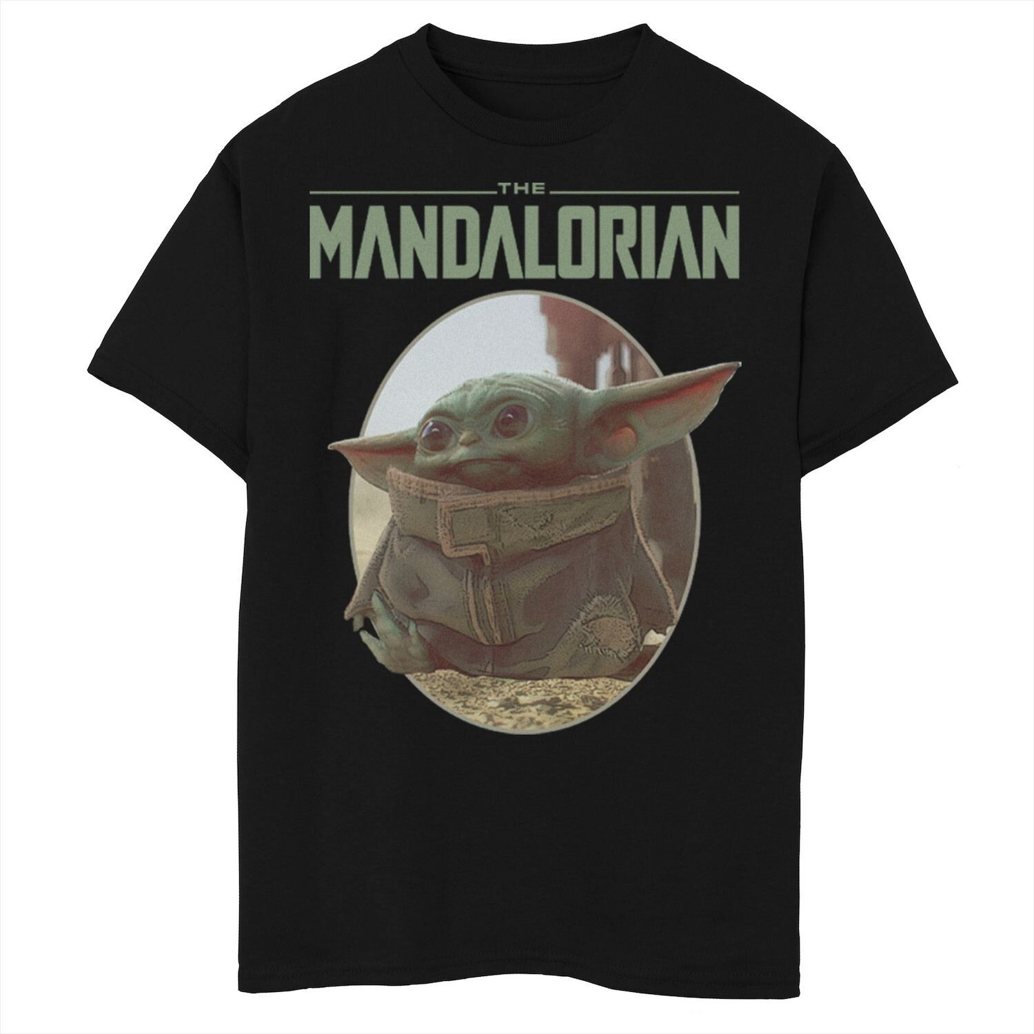 Футболка с изображением круга и портрета для мальчиков 8–20 лет «Звездные войны, мандалорец, ребенок» Star Wars, черный
Футболка с изображением круга и портрета для мальчиков 8–20 лет «Звездные войны, мандалорец, ребенок» Star Wars, черный