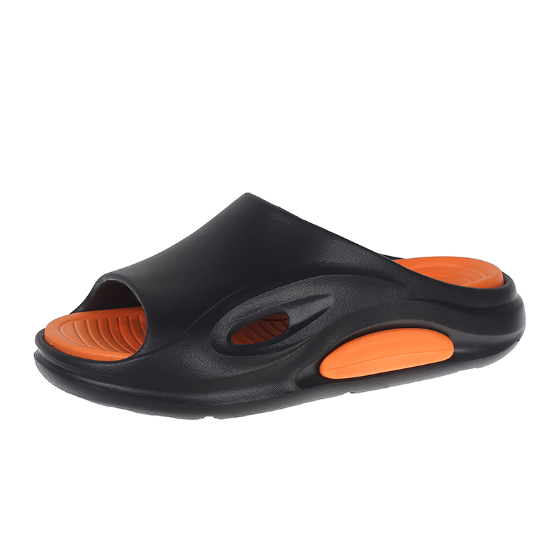 Нескользящие и дышащие детские шлепанцы для подростков CAMKIDS, черный/оранжевый
Нескользящие и дышащие детские шлепанцы для подростков CAMKIDS, черный/оранжевый