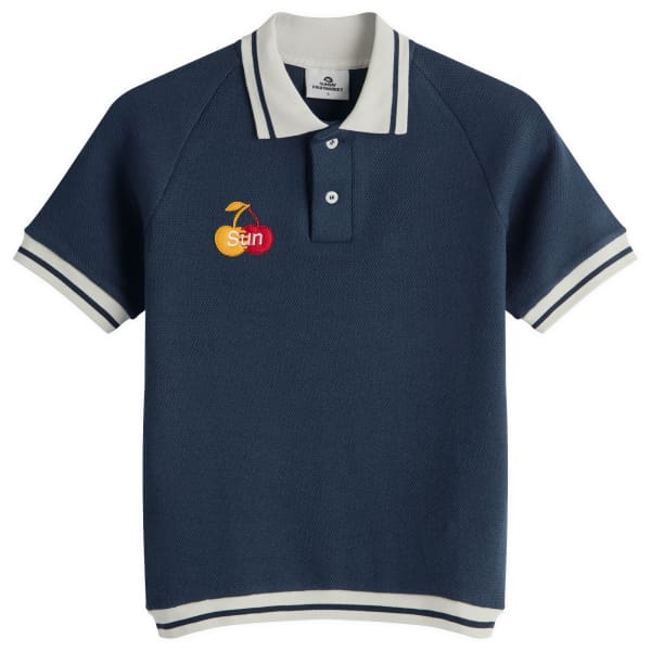 Футболка с вафельным воротником Cherry Sundayfruitmarket, синий
Футболка с вафельным воротником Cherry Sundayfruitmarket, синий