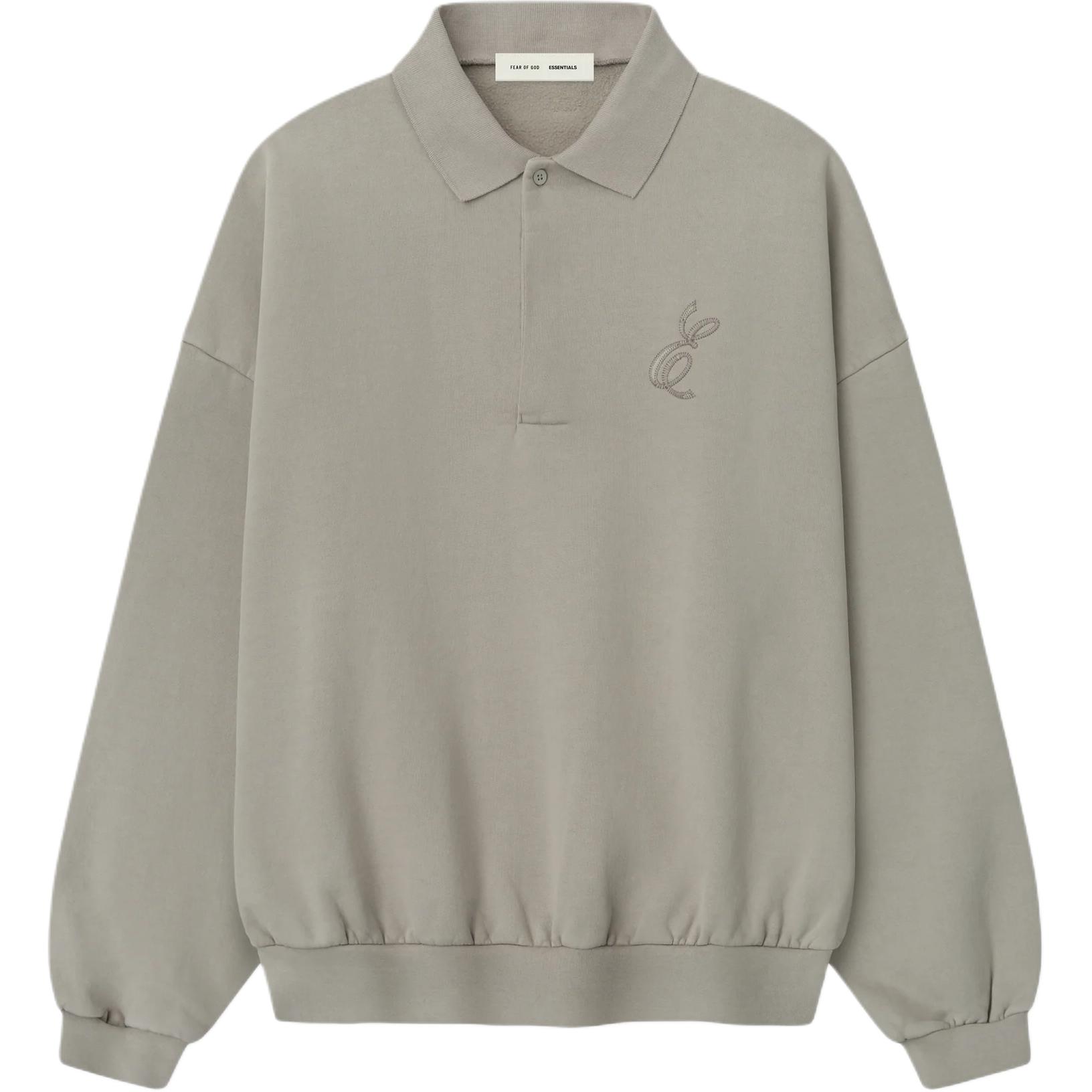 Классический поло свитшот мужской Fear Of God Essentials, серый
Классический поло свитшот мужской Fear Of God Essentials, серый