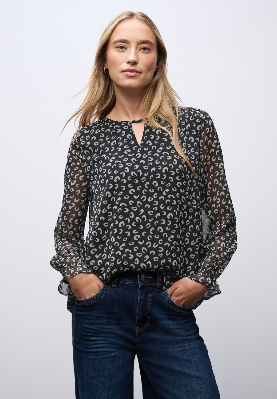 Блуза Street One Blouse, Schwarz/Black
Блуза Street One Blouse, Schwarz/Black