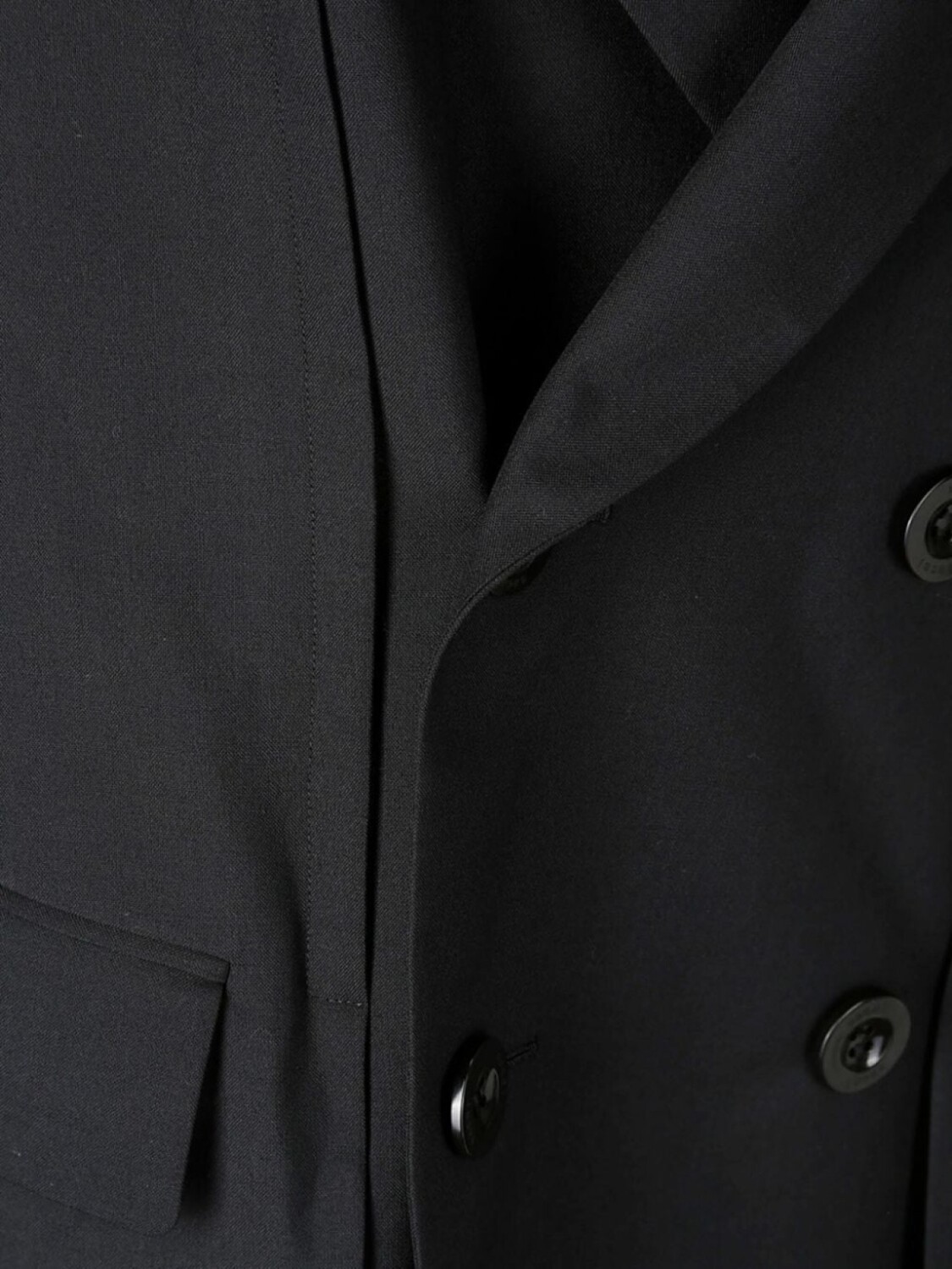 Sacai костюмное длинное пальто-жилет, черный
Sacai костюмное длинное пальто-жилет, черный