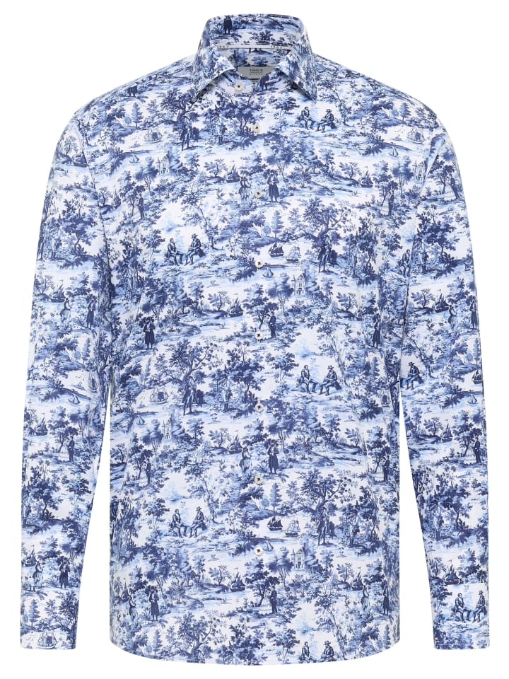 Рубашка MODERN FIT темно-синего цвета Eterna
Рубашка MODERN FIT темно-синего цвета Eterna