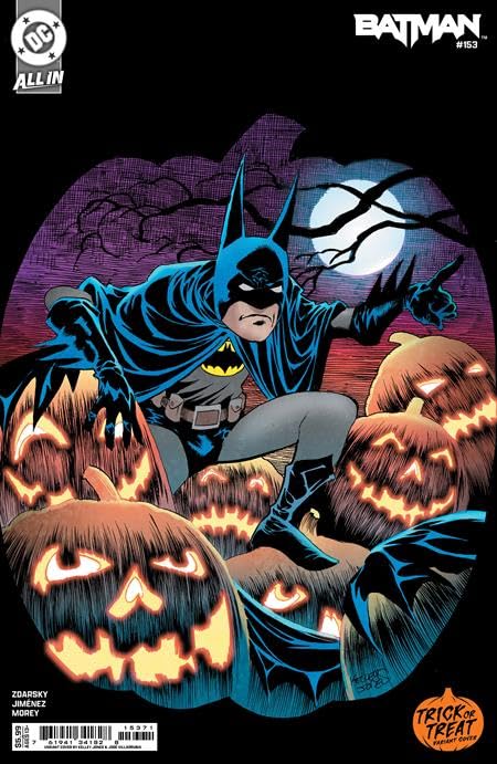 Batman #153 CVR D Kelley Jones Trick or Treat Card Stock Var (DC)
Batman #153 CVR D Kelley Jones Trick or Treat Card Stock Var (DC)