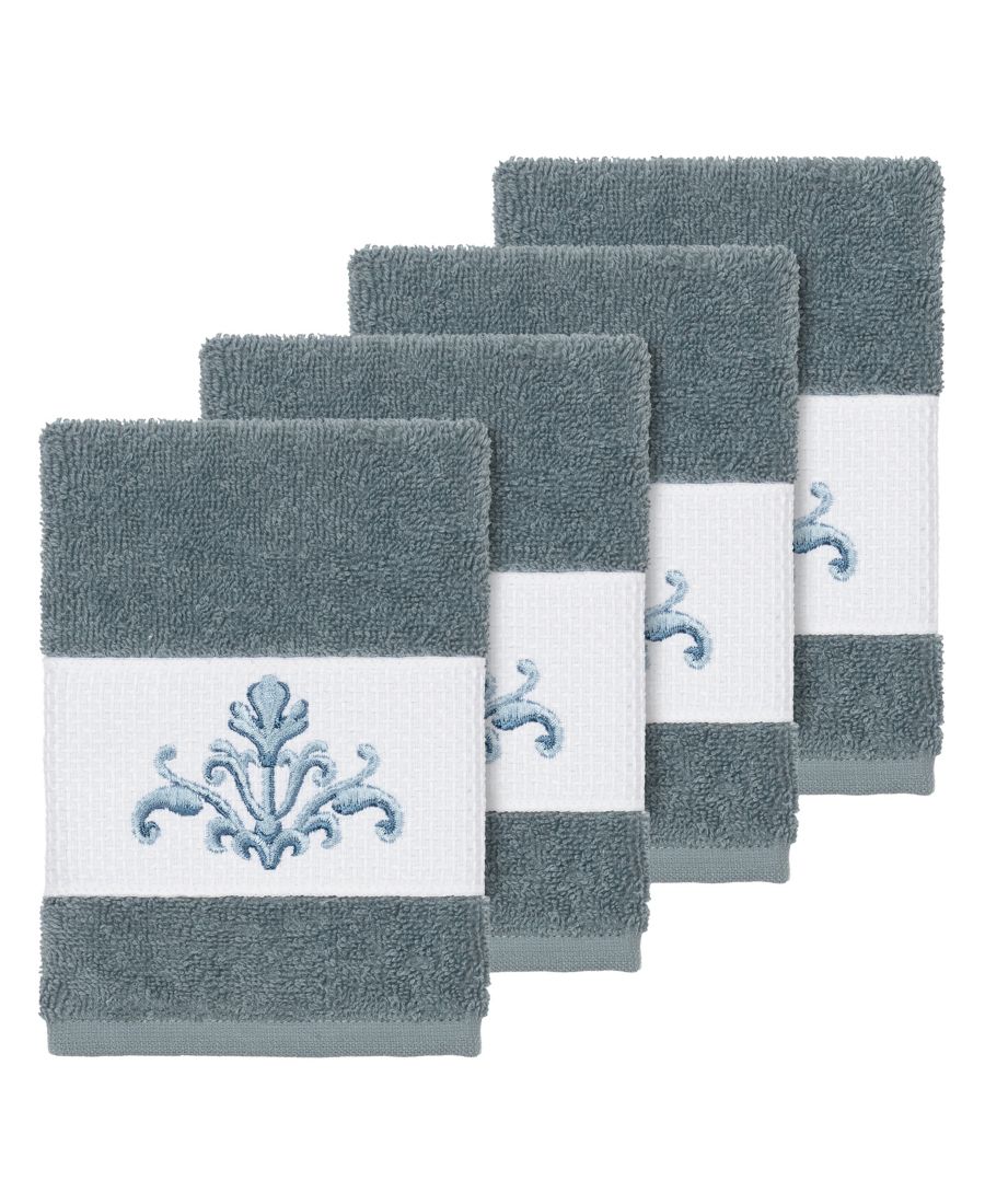 Набор из 4 украшенных мочалок из турецкого хлопка алого цвета. Linum Home, Teal
Набор из 4 украшенных мочалок из турецкого хлопка алого цвета. Linum Home, Teal