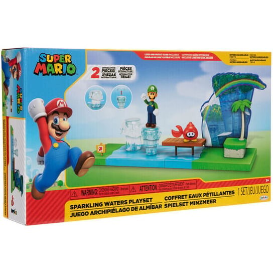 Игровой набор «Сверкающие воды» Super Mario Bros., 6 см Jakks Pacific
Игровой набор «Сверкающие воды» Super Mario Bros., 6 см Jakks Pacific