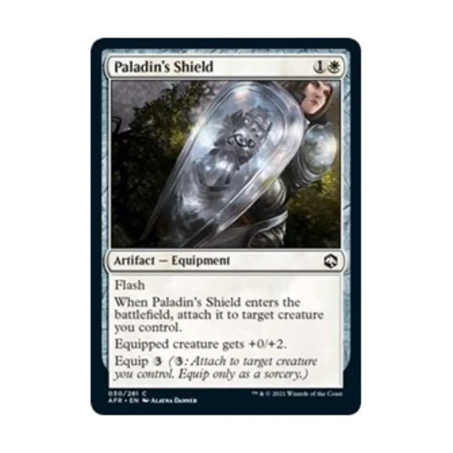 CCG Щит Паладина (С), MTG - Adventures in the Forgotten Realms
CCG Щит Паладина (С), MTG - Adventures in the Forgotten Realms