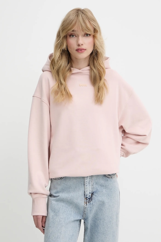 Хлопковая толстовка BOSS Orange, оранжевый
Хлопковая толстовка BOSS Orange, оранжевый