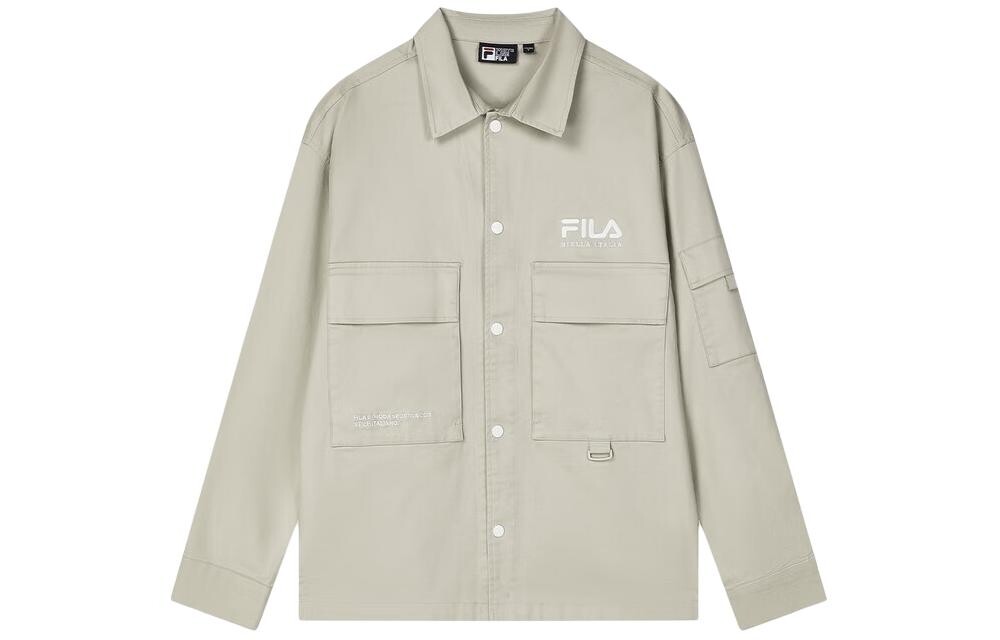 Рубашка мужская кремово-коричневая Fila, коричневый
Рубашка мужская кремово-коричневая Fila, коричневый