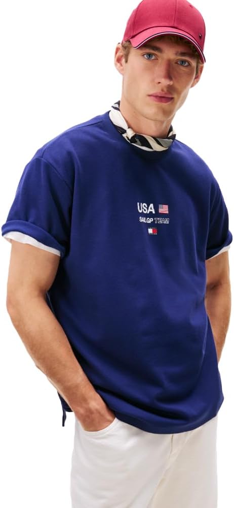 Мужская футболка Tommy Hilfiger Tommy X US Sail GP Team Tech Performance с коротким рукавом и круглым вырезом, Yale Navy, Синий, Мужская футболка Tommy Hilfiger Tommy X US Sail GP Team Tech Performance с коротким рукавом и круглым вырезом, Yale Navy
Мужская футболка Tommy Hilfiger Tommy X US Sail GP Team Tech Performance с коротким рукавом и круглым вырезом, Yale Navy, Синий, Мужская футболка Tommy Hilfiger Tommy X US Sail GP Team Tech Performance с коротким рукавом и круглым вырезом, Yale Navy