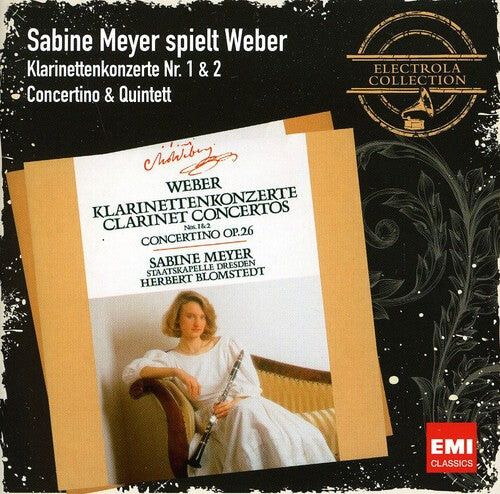 CD диск Meyer, Sabine: Clarinet Concertos / Concertino & Quintett
CD диск Meyer, Sabine: Clarinet Concertos / Concertino & Quintett