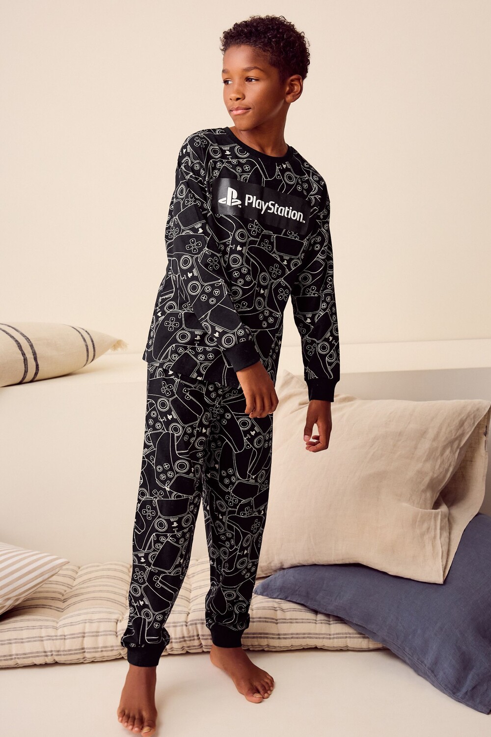 Пижама из 100% хлопка с длинными рукавами (3 16 лет) Next, черный
Пижама из 100% хлопка с длинными рукавами (3 16 лет) Next, черный