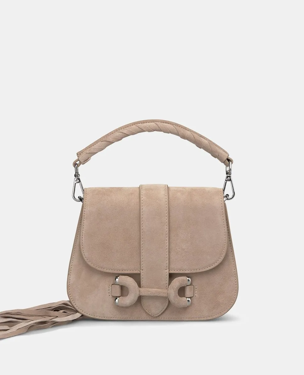 Женская кожаная сумка-бандо с декоративной пряжкой Alma En Pena, бежевый
Женская кожаная сумка-бандо с декоративной пряжкой Alma En Pena, бежевый