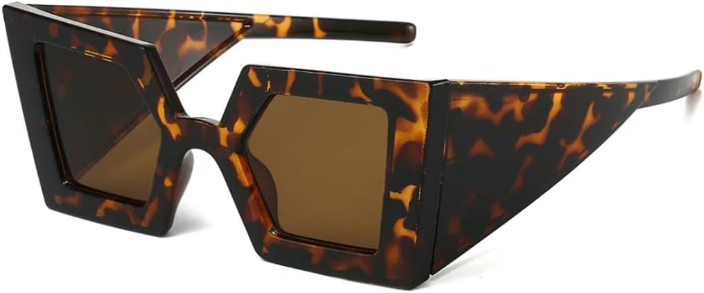 Панк-солнцезащитные очки квадратной формы для женщин, роскошные, в большой оправе, винтажные солнцезащитные очки для женщин, модные, для активного отдыха, защита от УФ-излучения UV400 TVTBBVV, Leopard Tea
Панк-солнцезащитные очки квадратной формы для женщин, роскошные, в большой оправе, винтажные солнцезащитные очки для женщин, модные, для активного отдыха, защита от УФ-излучения UV400 TVTBBVV, Leopard Tea