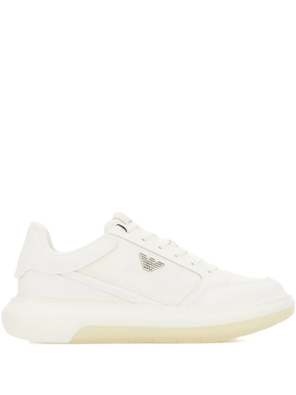 Кроссовки на платформе с логотипом EMPORIO ARMANI, белый
Кроссовки на платформе с логотипом EMPORIO ARMANI, белый