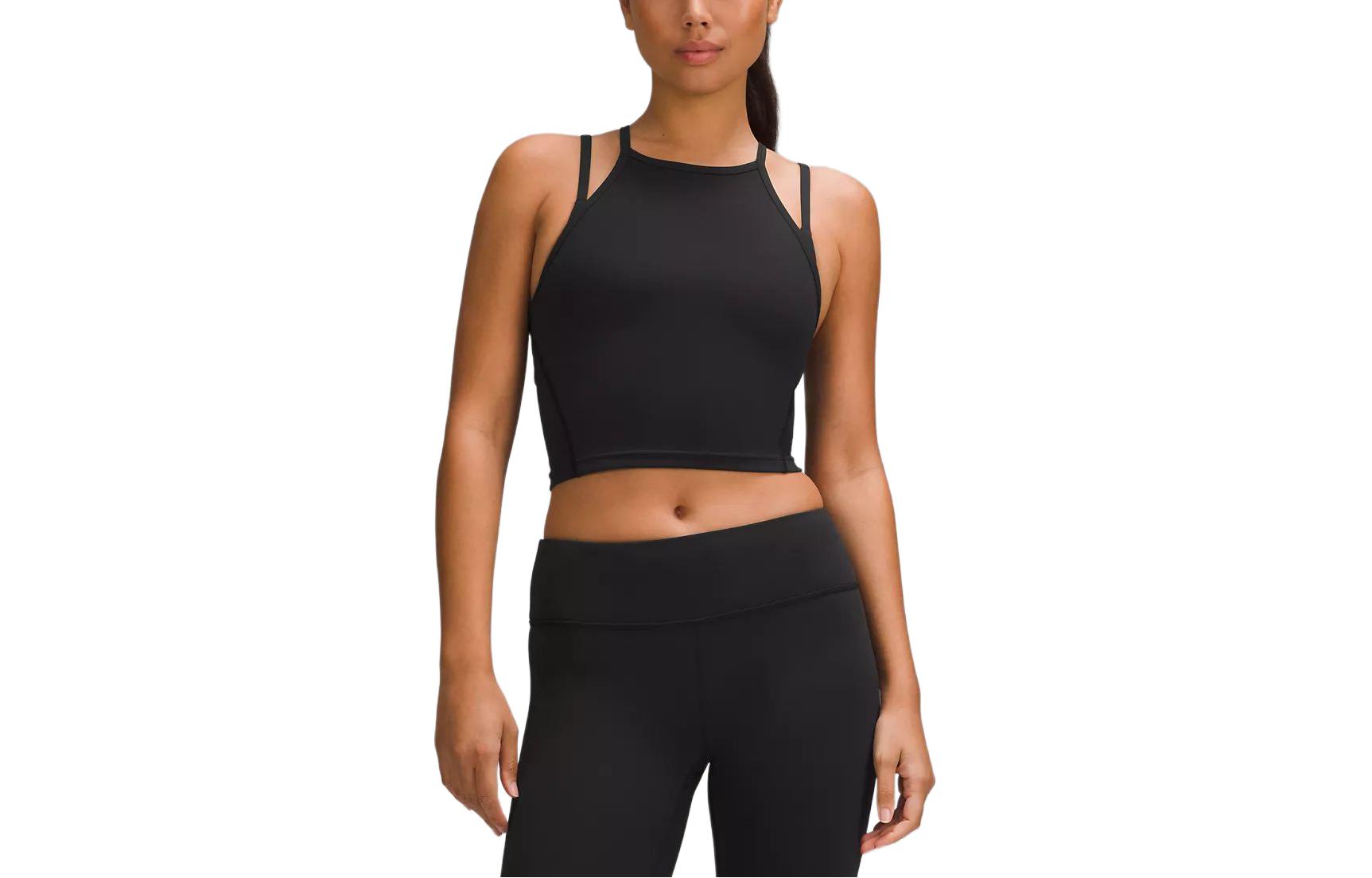 Женская майка для йоги Wunder Train Lululemon, черный
Женская майка для йоги Wunder Train Lululemon, черный