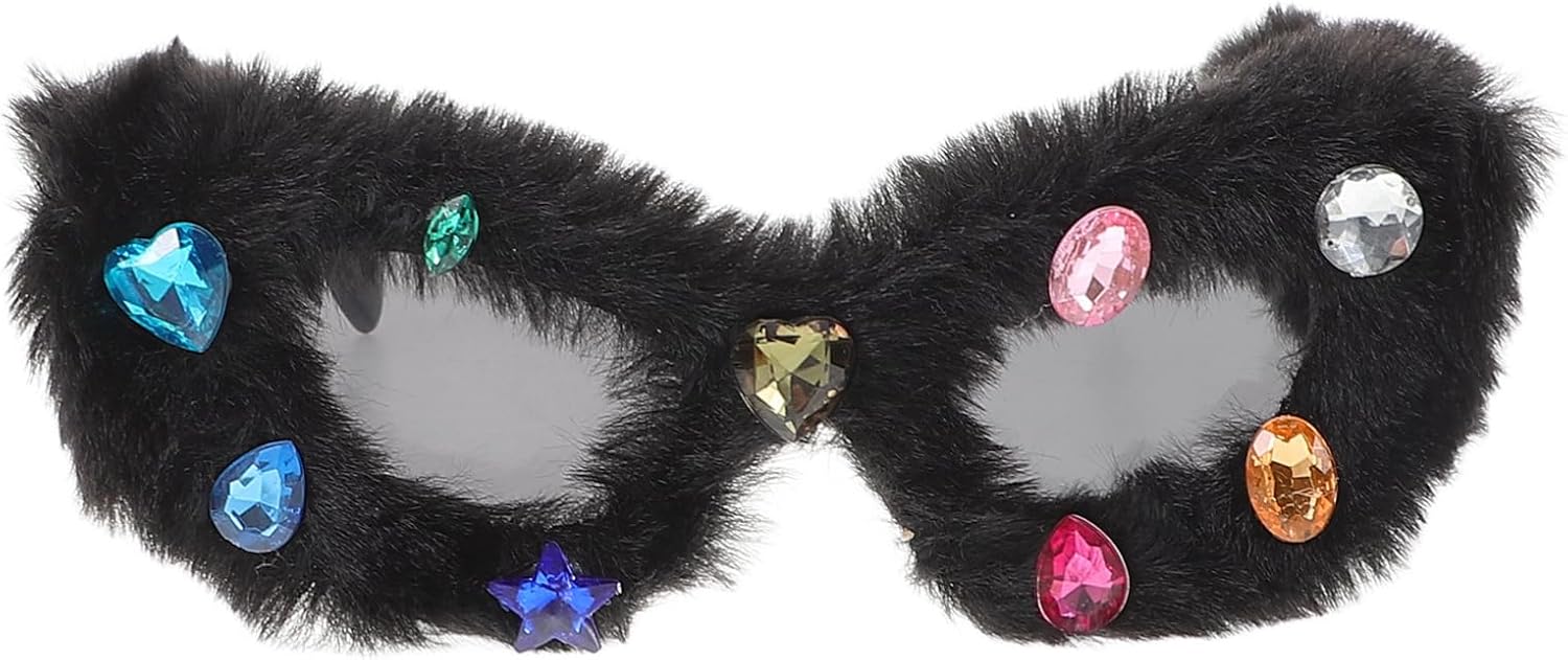 Солнцезащитные очки VALICLUD с кошачьими ушками для женщин. Мягкий плюшевый дизайн. Забавный аксессуар для вечеринок, пляжных прогулок и косплей-мероприятий. Уникальный подарок на день рождения и особые случаи, Black
Солнцезащитные очки VALICLUD с кошачьими ушками для женщин. Мягкий плюшевый дизайн. Забавный аксессуар для вечеринок, пляжных прогулок и косплей-мероприятий. Уникальный подарок на день рождения и особые случаи, Black