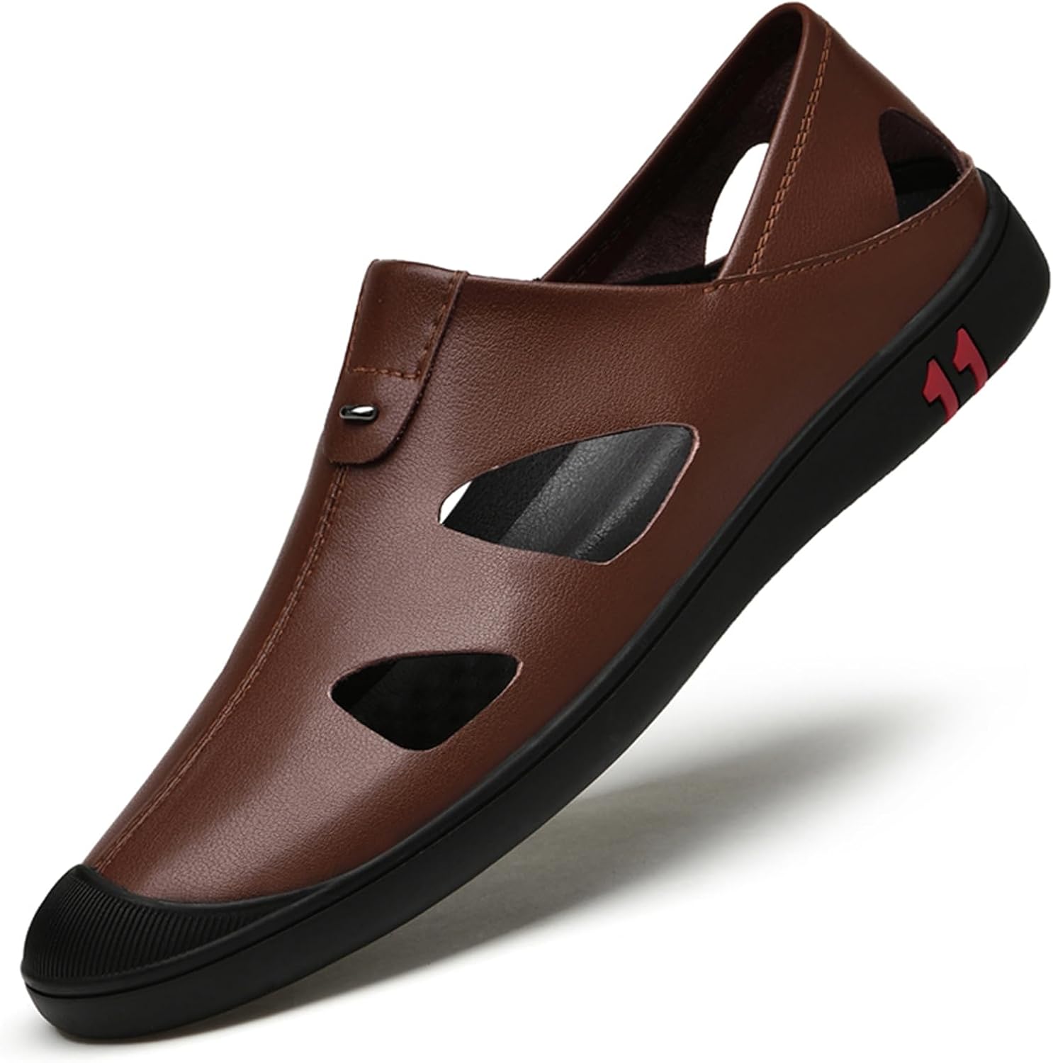 Мужские повседневные лоферы из натуральной кожи, удобные и дышащие, для ходьбы и вождения Abborora, коричневый
Мужские повседневные лоферы из натуральной кожи, удобные и дышащие, для ходьбы и вождения Abborora, коричневый