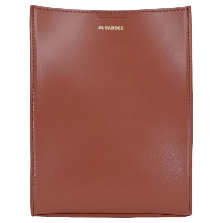JIL SANDER Кожаная маленькая квадратная сумка через плечо Tangle Crossbody Bag Trumpets Женская красно-коричневая 
JIL SANDER Кожаная маленькая квадратная сумка через плечо Tangle Crossbody Bag Trumpets Женская красно-коричневая