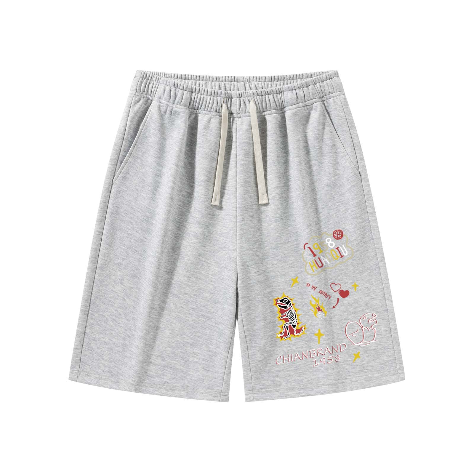 Повседневные шорты Unisex Moderate HUANQIU, светло-серый
Повседневные шорты Unisex Moderate HUANQIU, светло-серый