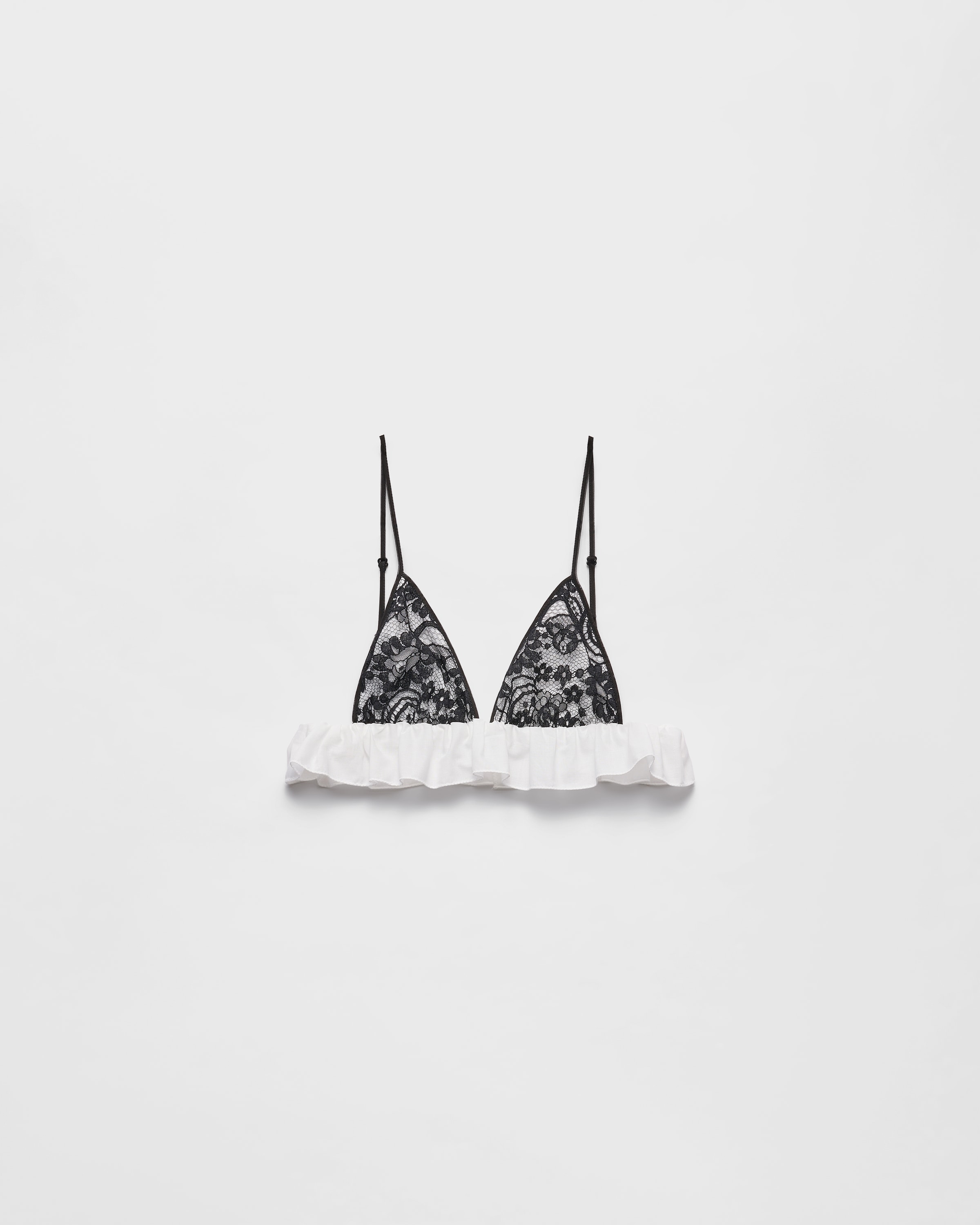 Кружевной бюстгальтер Prada, черный
Кружевной бюстгальтер Prada, черный