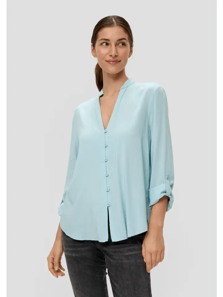 Блуза QS 3/4 Arm, бирюзовый
Блуза QS 3/4 Arm, бирюзовый
