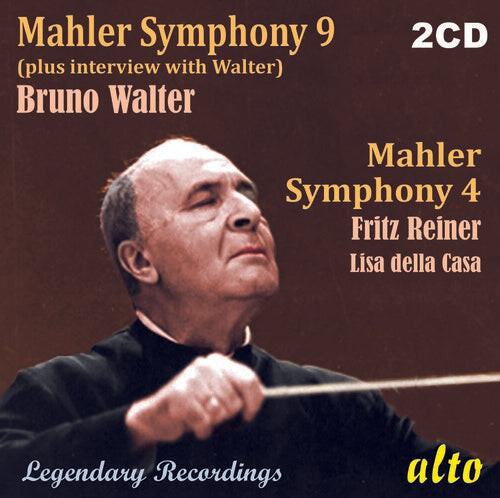 CD диск Walter, Bruno / Reiner, Fritz: Mahler: Symphony 9 (+interview) Symphony 4
CD диск Walter, Bruno / Reiner, Fritz: Mahler: Symphony 9 (+interview) Symphony 4