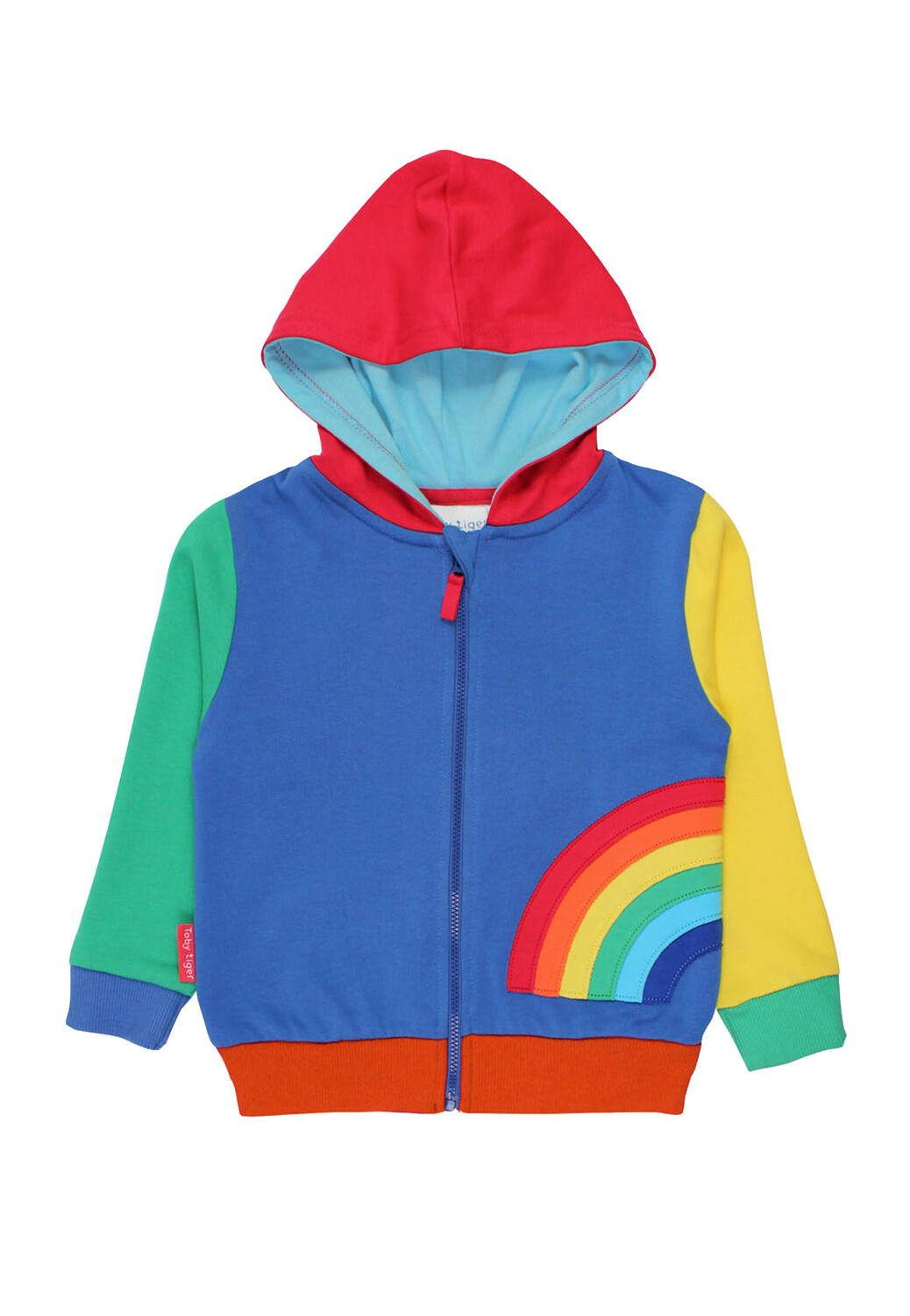 Толстовка Toby Tiger mit Regenbogen Applikation, красочный
Толстовка Toby Tiger mit Regenbogen Applikation, красочный
