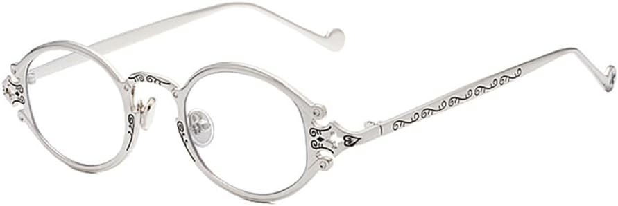 Мужские овальные солнцезащитные очки в стиле панк, красные, женские солнцезащитные очки в стиле ретро с круглой металлической оправой, защита от УФ-излучения UV400 VFDHN, Silver With Clear
Мужские овальные солнцезащитные очки в стиле панк, красные, женские солнцезащитные очки в стиле ретро с круглой металлической оправой, защита от УФ-излучения UV400 VFDHN, Silver With Clear