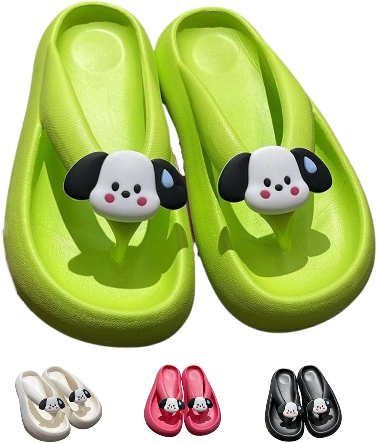Милые тапочки с щенком Тапочки для женщин и мужчин Мягкие домашние тапочки с удобной ноской для дома и улицы Креативные подарки носить пляжные тапочки для женщин как милый подарок Sourmei, зеленый
Милые тапочки с щенком Тапочки для женщин и мужчин Мягкие домашние тапочки с удобной ноской для дома и улицы Креативные подарки носить пляжные тапочки для женщин как милый подарок Sourmei, зеленый