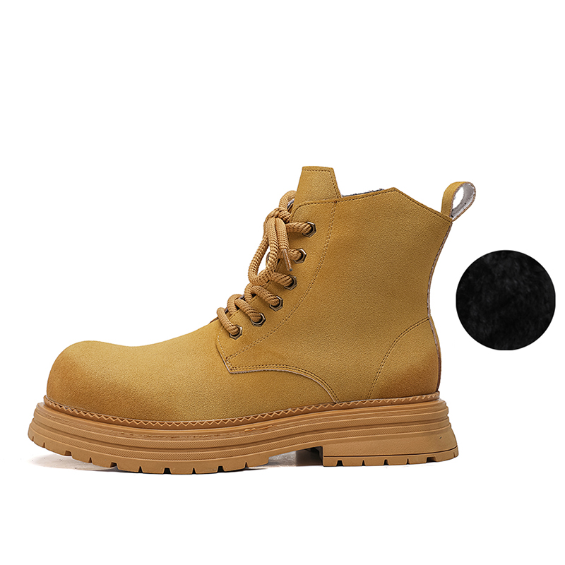 SHUPATE Желтые короткие ботинки Martin мужские с желтой флисовой подкладкой, цвет Yellow Fleece-Lined
SHUPATE Желтые короткие ботинки Martin мужские с желтой флисовой подкладкой, цвет Yellow Fleece-Lined