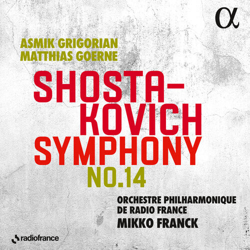 CD диск Shostakovich / Franck / Goerne: Symphony No. 14
CD диск Shostakovich / Franck / Goerne: Symphony No. 14