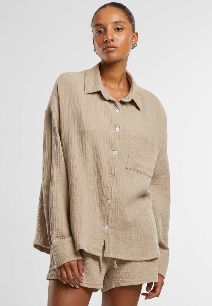 Блуза Urban Classics Button-down blouse, Chalkdust/Beige
Блуза Urban Classics Button-down blouse, Chalkdust/Beige