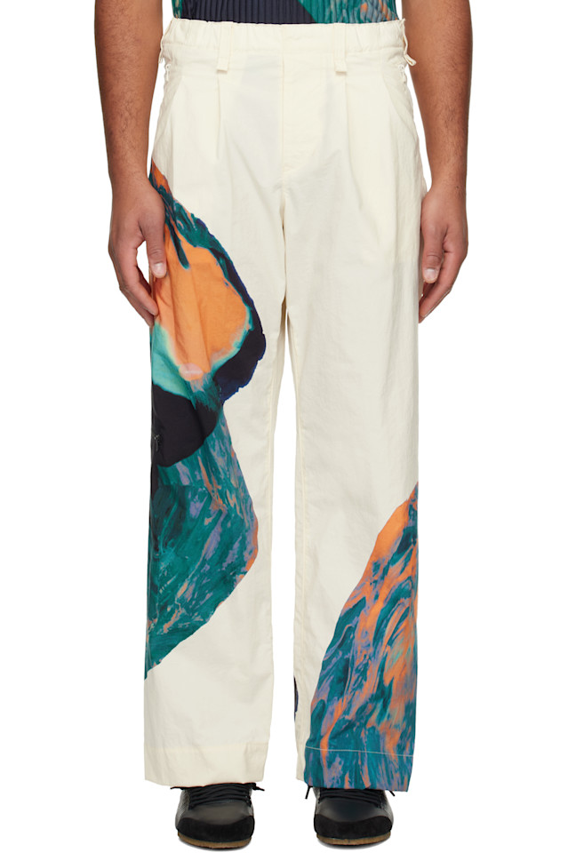 Homme Plissé Issey Miyake Бежевые брюки из агата
Homme Plissé Issey Miyake Бежевые брюки из агата