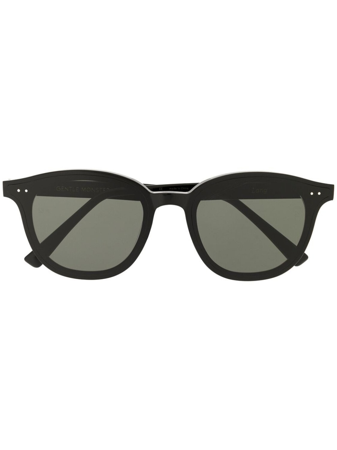 Gentle Monster солнцезащитные очки Lang 01 в овальной оправе, черный
Gentle Monster солнцезащитные очки Lang 01 в овальной оправе, черный