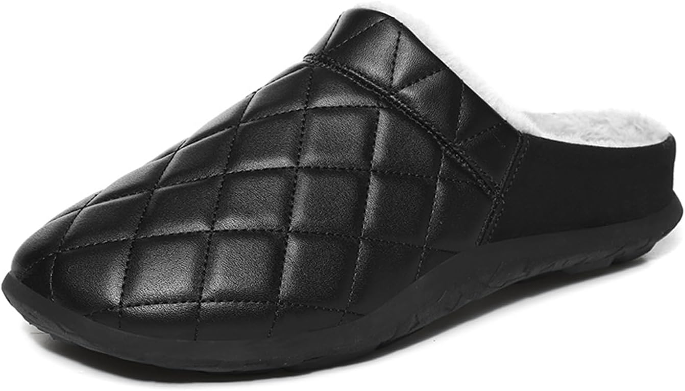 Мужские домашние тапочки LLTMALL с плюшевой подкладкой, с закрытым носком, теплые для зимы, для дома и улицы, черный
Мужские домашние тапочки LLTMALL с плюшевой подкладкой, с закрытым носком, теплые для зимы, для дома и улицы, черный