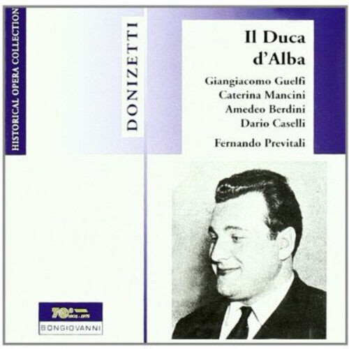 CD диск Donizetti / Guelfi / Mancini / Berdini: Il Duca D'alba
CD диск Donizetti / Guelfi / Mancini / Berdini: Il Duca D'alba