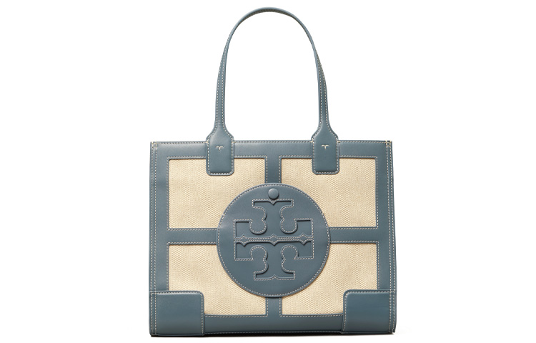 Сумка-шоппер Ella из ткани с кожаными вставками, миниатюрная женская сумка через плечо Brunner Blue TORY BURCH
Сумка-шоппер Ella из ткани с кожаными вставками, миниатюрная женская сумка через плечо Brunner Blue TORY BURCH