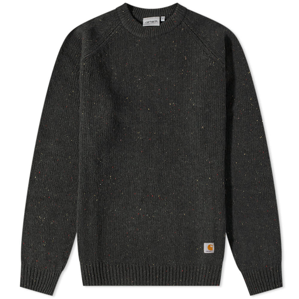 Свитер Carhartt WIP Anglistic Crew Knit, черный
Свитер Carhartt WIP Anglistic Crew Knit, черный